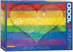 Pusle Eurographics Love & Pride 6000-5542, 67.6 cm x 48.9 cm, 1000 tk, mitmev&auml;rviline