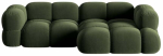 Nurgadiivan Cosmopolitan Design Loretto Vogue 11, roheline v., parem, 147 x 250 cm x 68 cm