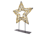 J&otilde;uludekoratsioon Lumineo LED-valgustusega, 47 cm, must v.