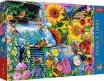 Pusle Trefl Tea Time Country Life: Songbirds, 48 cm x 68 cm, 1000 tk, mitmev&auml;rviline