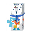 Pusle Avenir Polar Bear 390741, 40 cm x 60 cm, 28 tk, mitmev&auml;rviline