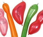 &Otilde;hupall erikujuga Pap Star, mitmev&auml;rviline, 8 tk