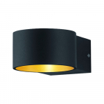 Valgusti seinale Trio Lacapo 223410132, LED, 3000 &deg;K, 1 x 4.5 W, must v.