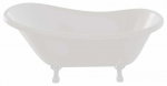 Vann, teisaldatav Besco Otylia, 160 cm x 77 cm x 69.5 cm, ovaalne, valge