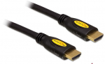 Juhe Delock HDMI - HDMI HDMI-A 19 pin male, HDMI-A 19 pin male, 1 m, must v.