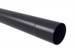 Truubitoru Scala, 200 cm, &Oslash; 8 cm, pol&uuml;vin&uuml;&uuml;lkloriid (pvc), must v.