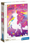 Pusle Clementoni Fantastic Animals Unicorn, 500 tk