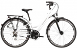 Jalgratas maanteeratas Kross Trans 3.0 Lady, 28 ", L raam, valge/hall