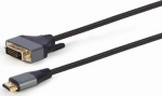 Adapter Gembird CC-HDMI-DVI-4K-6 HDMI, DVI, 1.8 m, must