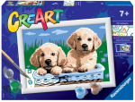 Maalimine numbrite j&auml;rgi Ravensburger CreArt 28931, mitmev&auml;rviline