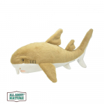 Pehme m&auml;nguasi Wild Planet Shark, pruun/valge