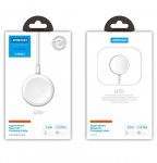 Juhtmevaba laadija Joyroom S-IW001S, USB, 120 cm, valge v., 2.5 W