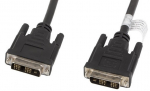 Kaabel Lanberg CA-DVIS-10CC-0030-BK DVI-D, DVI-D, 3 m, must v.