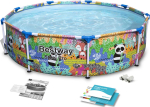 Bassein, raamiga Bestway Steel Pro Animals 5612F, mitmev&auml;rviline, 274 x 66 cm