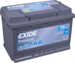 Aku Exide Premium EA770, 12 V, 77 Ah, 760 A