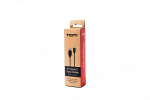 Juhe Toti, 1 x USB Type C/1 x USB Type-A, 100 cm, must
