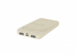 Akupank Tellur, 10000 mAh, hele pruun