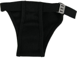 Kaitsvad alusp&uuml;ksid koertele Zolux Hygienic Panty 477214, 4 must v.