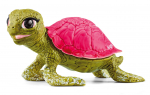 M&auml;ngukujuke Schleich Pink Sapphire Turtle 70759, 12 cm, roheline v./roosa v.