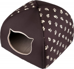 Kassimaja Hobbydog Igloo R3, pruun, 49 cm x 49 cm