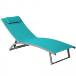 &Otilde;ue lamamistool Patio Summer 48094, sinine v./roheline v., 192 cm x 64 cm x 31.5 - 97 cm