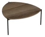 Kohvilaud Kalune Design Lenny, p&auml;hklipuu v., 90 cm x 89 cm x 40 cm