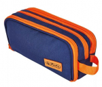 Pinal Herlitz Neon, 23.5 cm x 11 cm, oranž/tumesinine