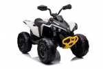 Laste elektriline ATV Lean Toys Quad CAN-AM Renegate, valge v./must v.