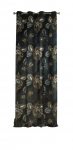 &Ouml;&ouml;kardin ZKND-01, must v./hall v., 140 cm x 250 cm