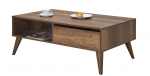 Kohvilaud Kalune Design SHP-655-OO-1, pruun v., 65 cm x 110 cm x 42 cm
