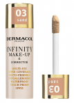 Vedel jumestuskreem Dermacol Infinity, SPF 15, 03 sand, 20 g