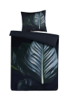 Voodipesukomplekt Kenda Sand Tropical 125, must v./roheline v., 80 x 80 cm, 155 x 220 cm