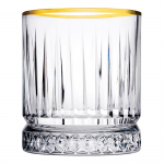 Klaaside komplekt Pasabahce Elysia Gold, klaas, 0.355 l, 4 tk