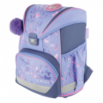 Kooli seljakott Herlitz UltraLight Butterfly Paradise, violetne v./helesinine v., 21 cm x 36 cm x 28 cm