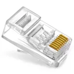 Pistik Okko CAT6 8P8C, RJ-45, 20 mm, l&auml;bipaistev v., 6 tk