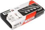 Komplekt kahjustatud mutrite lahtikruvimiseks Yato YT-0624, 5 tk
