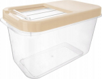 Kuivaine konteiner Orion, 10 l, l&auml;bipaistev v./pruunikas v.