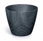 Lillepott Prosperplast ARECO BETON DARE200E-S433, plastik, antratsiit v.