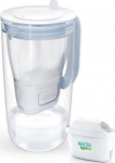 Veefiltrid Brita Glass Maxtra Pro Pure Performance, 2.5 l, l&auml;bipaistev v./valge v.