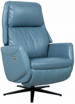 Allalastava seljatoega tugitoolid Home4you Damiano 56214, sinine v., 84 cm x 72 cm x 116 cm