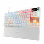 Juhtmega m&auml;nguklaviatuur Steelseries Apex Pro TKL Gen 3, Inglise (US), valge, magnet-