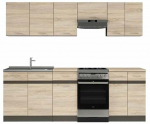 K&ouml;&ouml;gikomplekt Junona Line, pruun v., 2.3 m