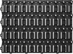 Hoidik t&ouml;&ouml;riistadele Qbrick, 2 cm x 38.6 cm, must