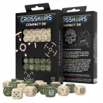T&auml;ringud Q-Workshop Crosshairs Compact D6 Beige&Olive