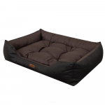 Loomavoodi Doggy Puffy, pruun/must, R4