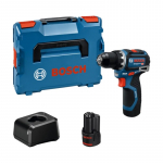Akukruvikeeraja-trell koos akuga Bosch GSR 12V-32 Box, 12 V, 2 Ah