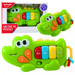 M&auml;nguklaver, krokodill Huanger Musical, 9.5 cm, roheline