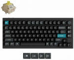 Juhtmevaba arvutiklaviatuur Keychron Q1 Ultra 8K Q1U-M4 Keychron Silk POM Banana, EN, must v.