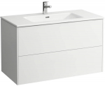 Vannitoakapp valamuga Laufen Pro S Slim, valge v., 50 cm x 100 cm x 61 cm
