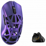 Juhtmevaba m&auml;nguhiir WLMouse Beast X Mini Pro Magnesium MINI-SHIXIN-Purple-O, 2.4ghz wireless / usb, violetne v.